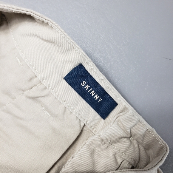 Aeropostale skinny light tan uniform pants women's size 0 - Picture 7 of 12